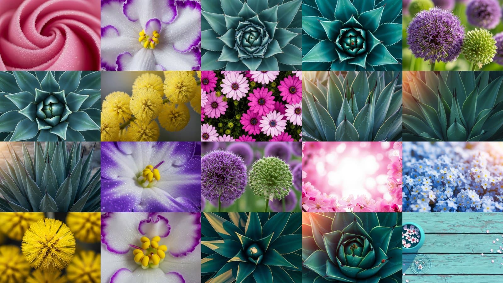 Nature's Intricate Floral Beauty