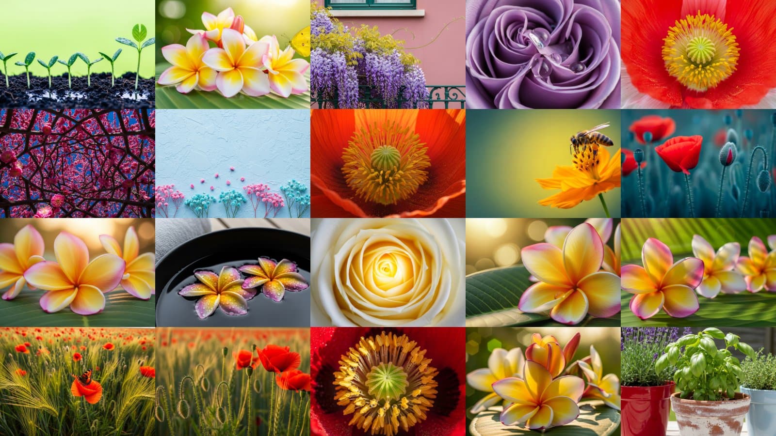 Nature's Macro Floral Splendor