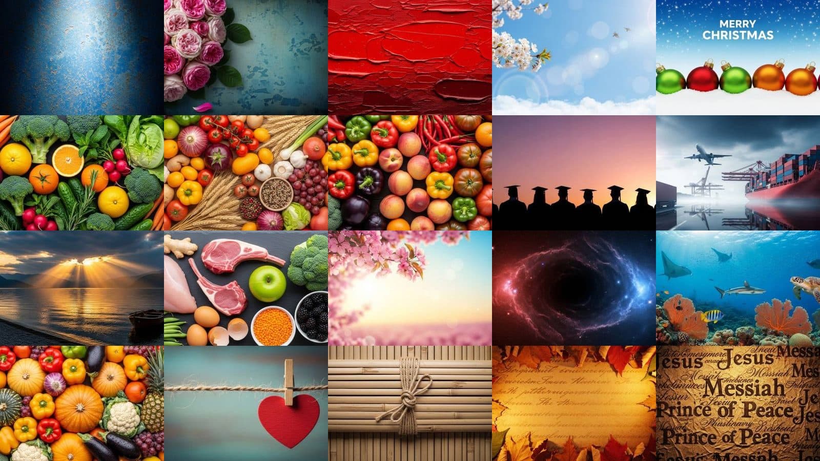 Oxidized Backgrounds Collection