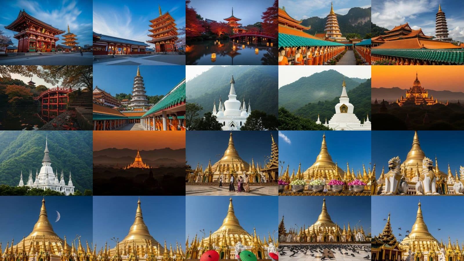 Pagoda Buddhism Collection