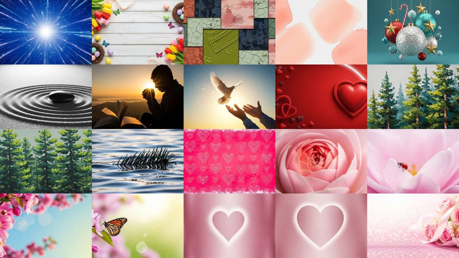Particle Backgrounds Collection