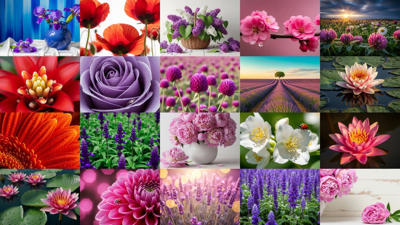 Petals in Full Bloom