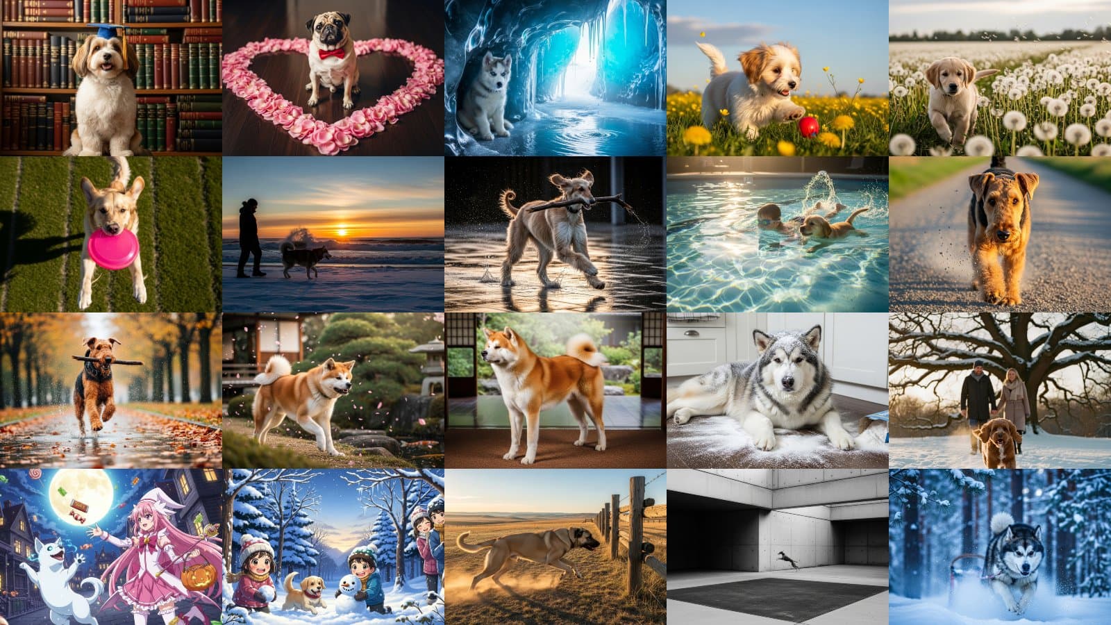 Premium Adorable Canine Archive