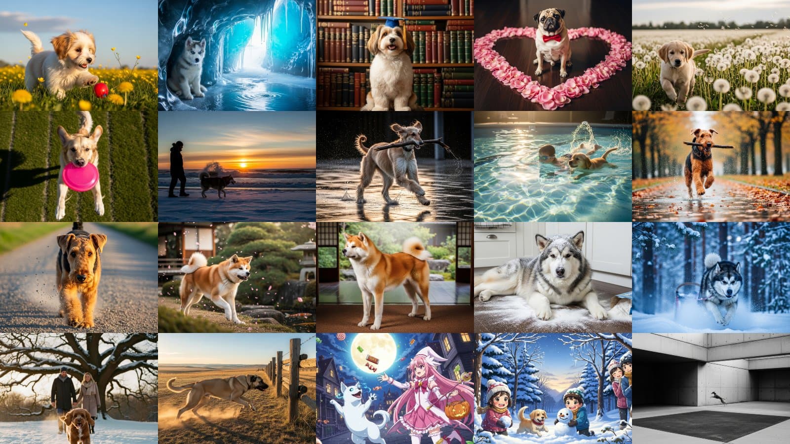 Premium Adorable Canine Archive