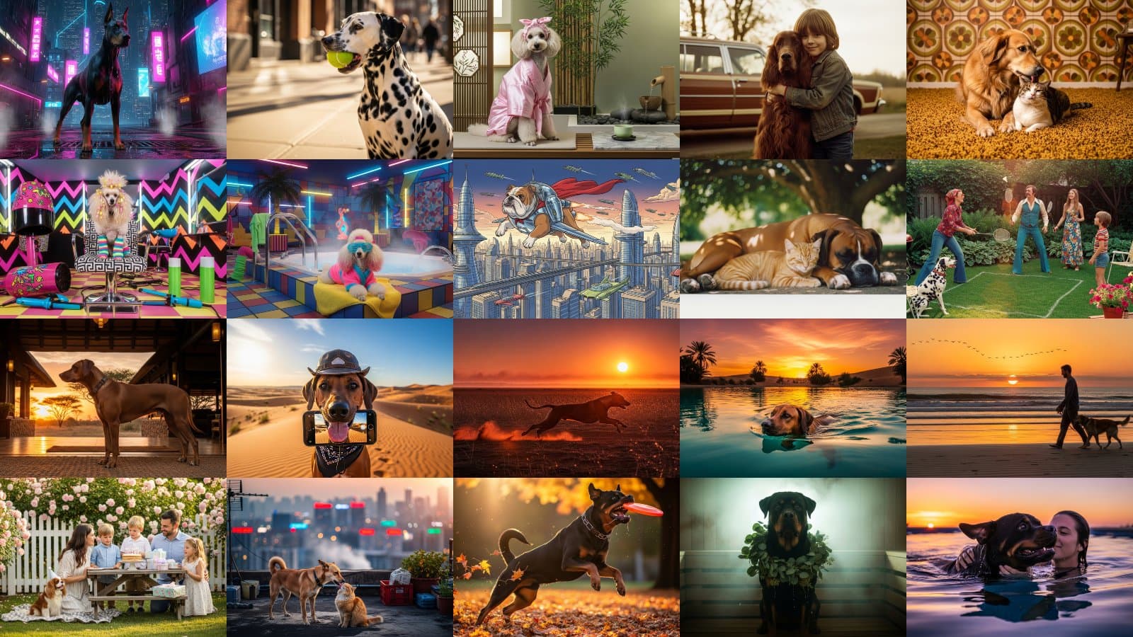 Professional Retro Dog Photography Vol. 5