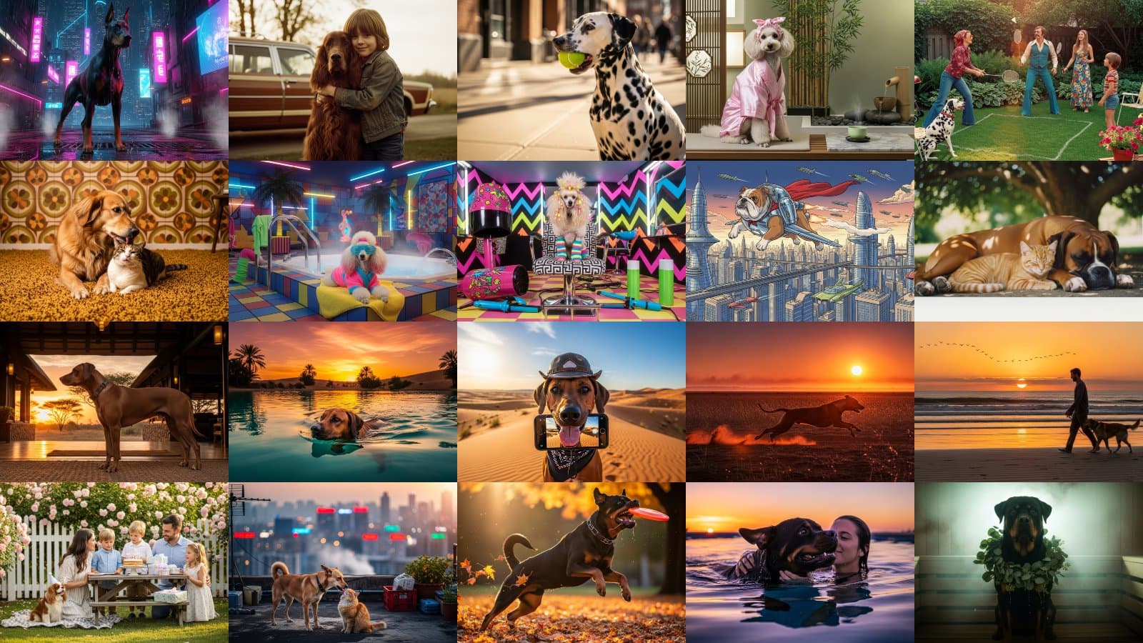 Professional Retro Dog Photography Vol. 5