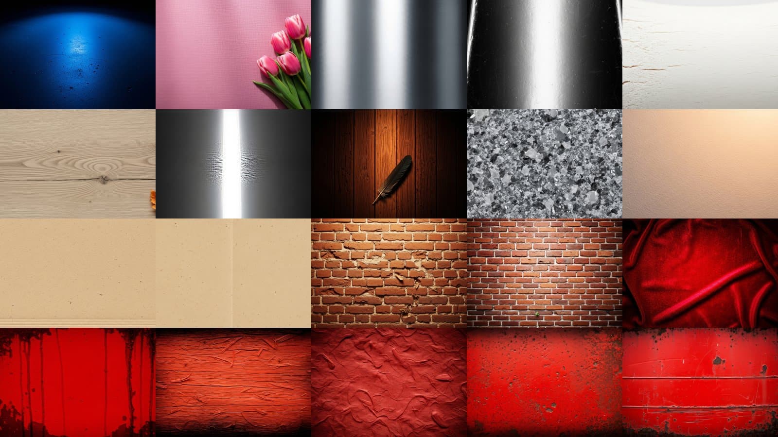 Raw Polished Materials Collection Vol. 3