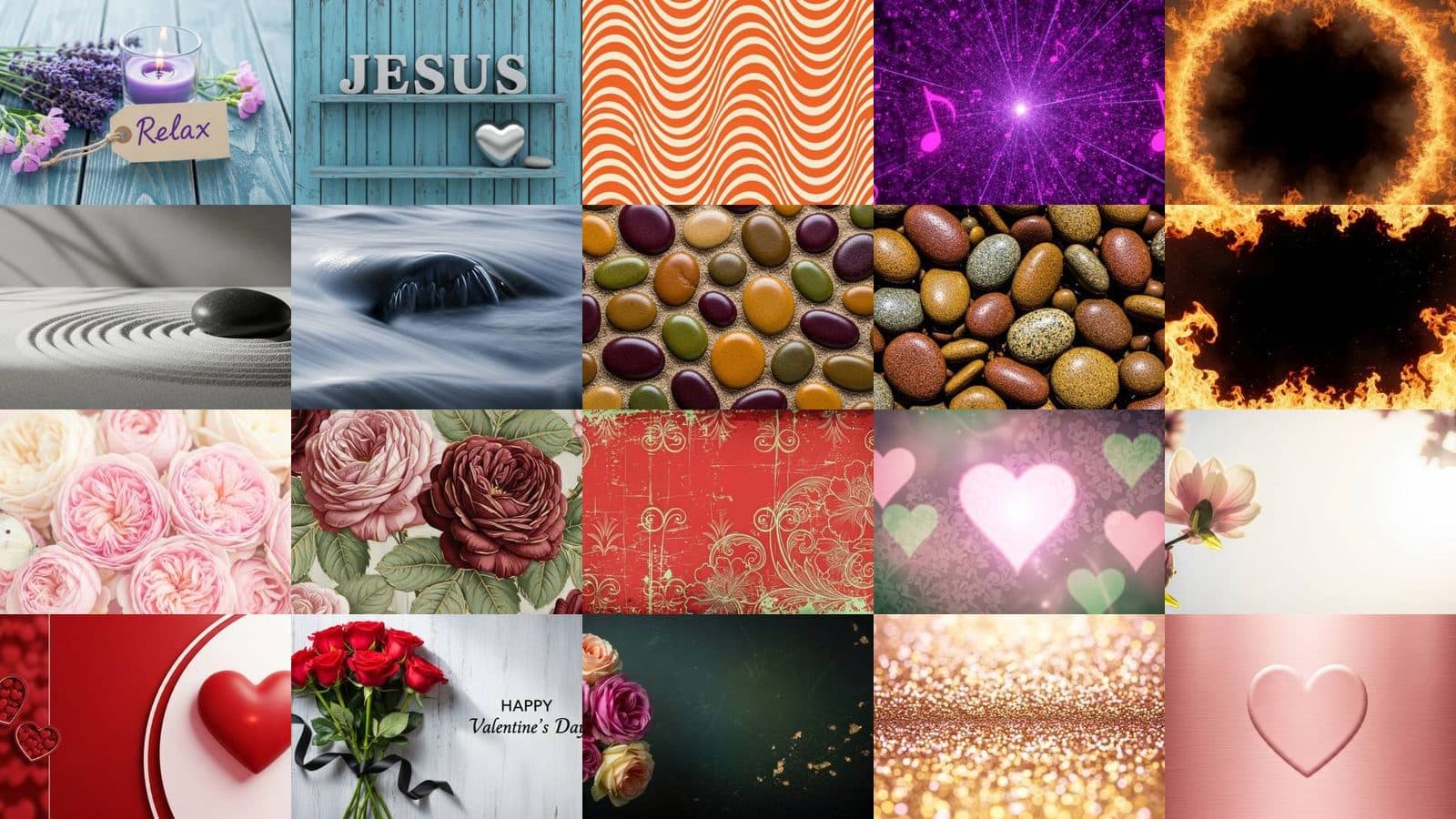 Relax Backgrounds Collection