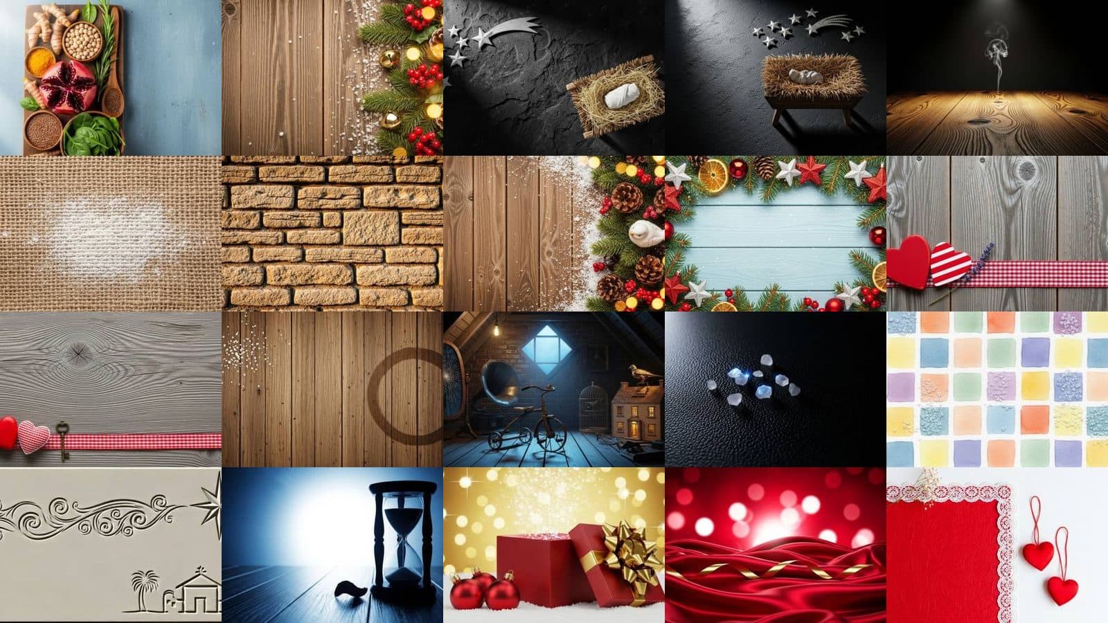 Rustic Backgrounds Collection