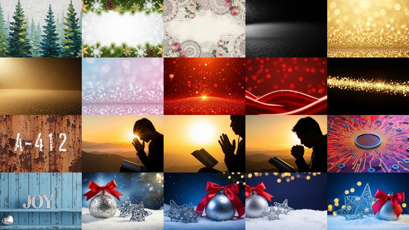 Serene Backgrounds Collection