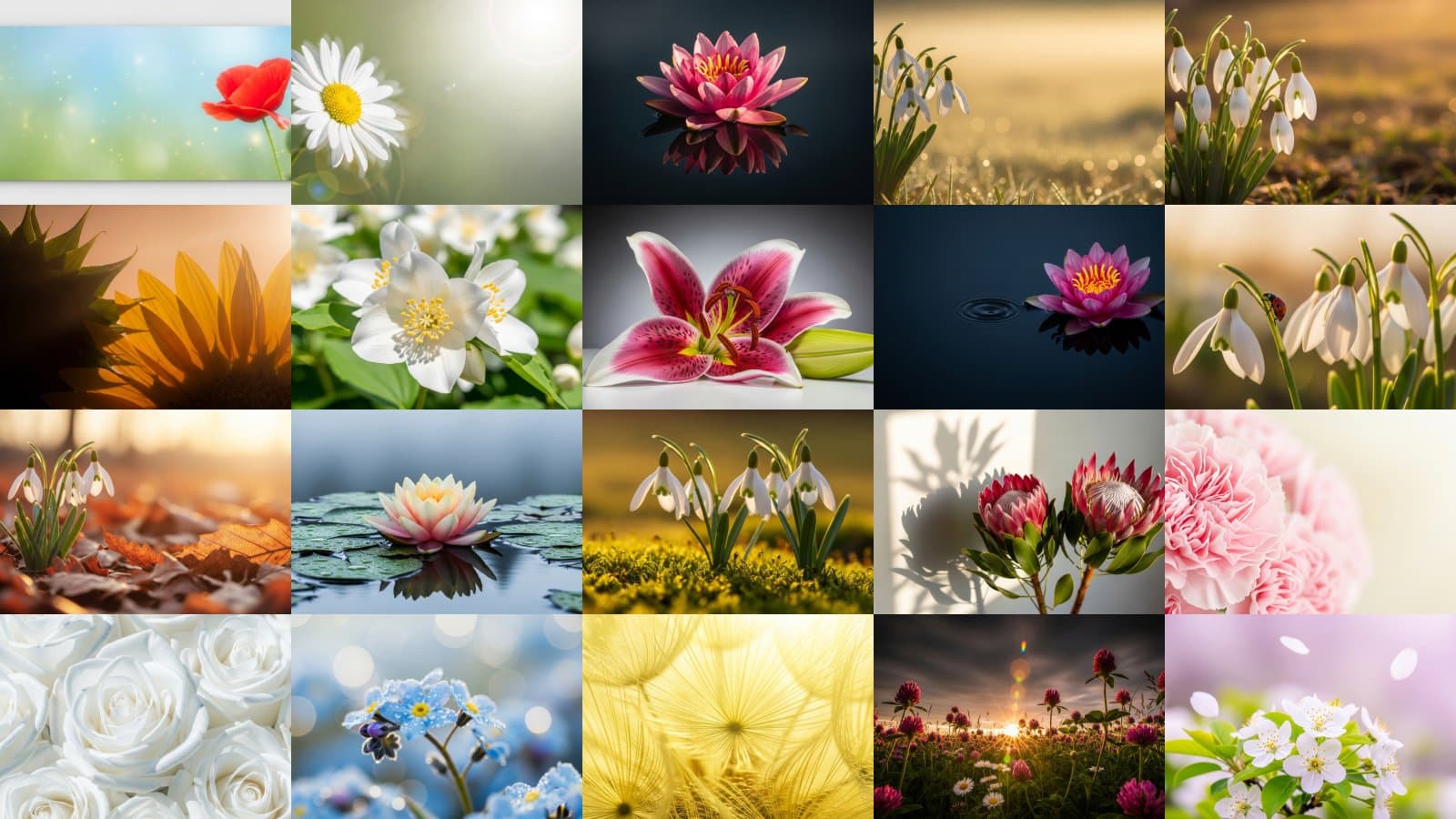 Serene Blooms & Soft Whispers