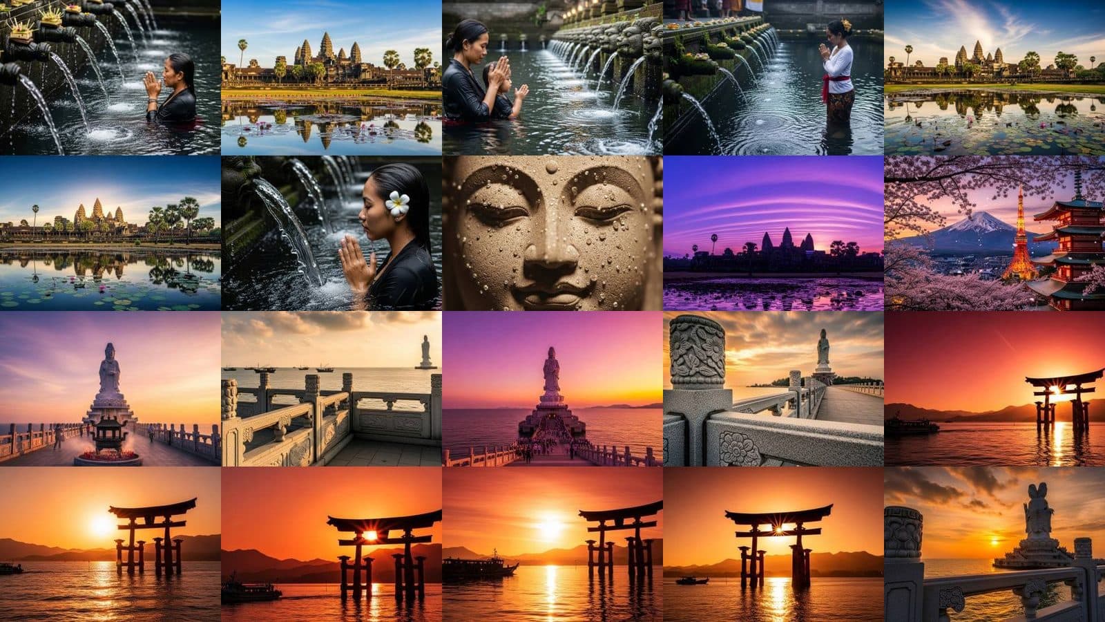 Sunset Buddhism Collection