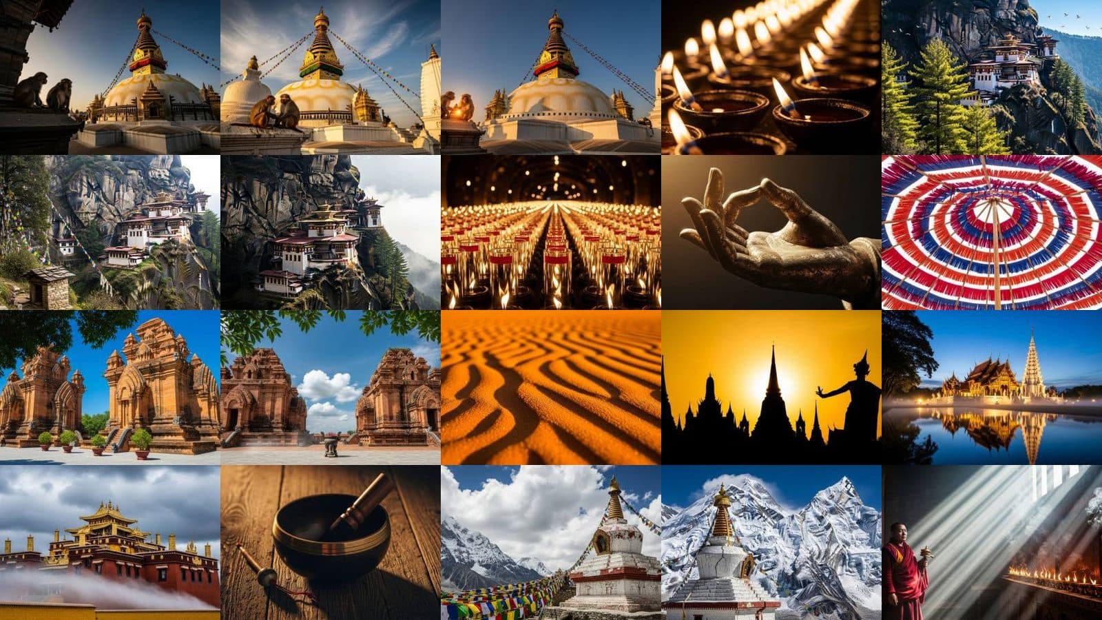 Swayambhunath Buddhism Collection
