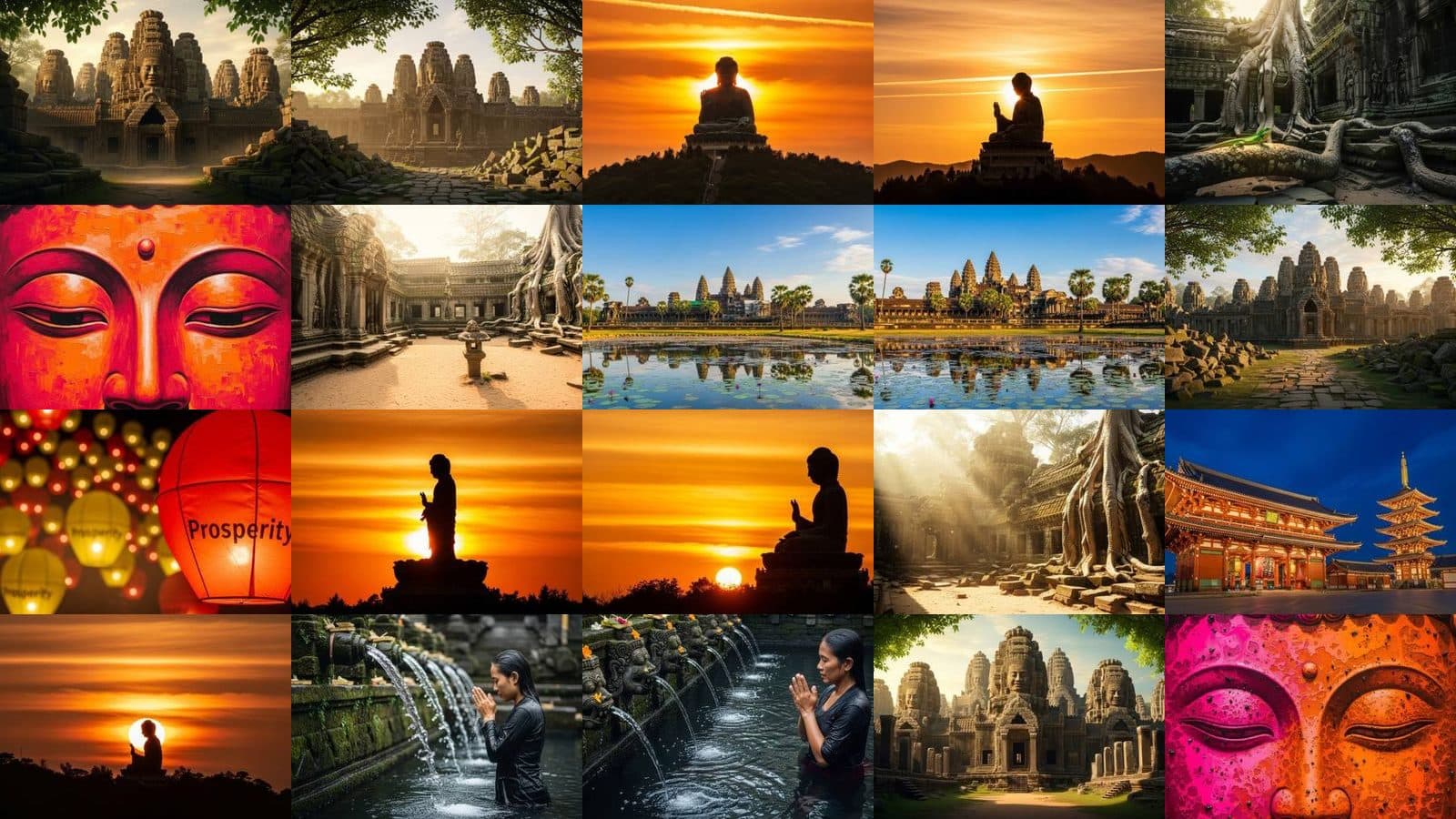 Temple Buddhism Collection