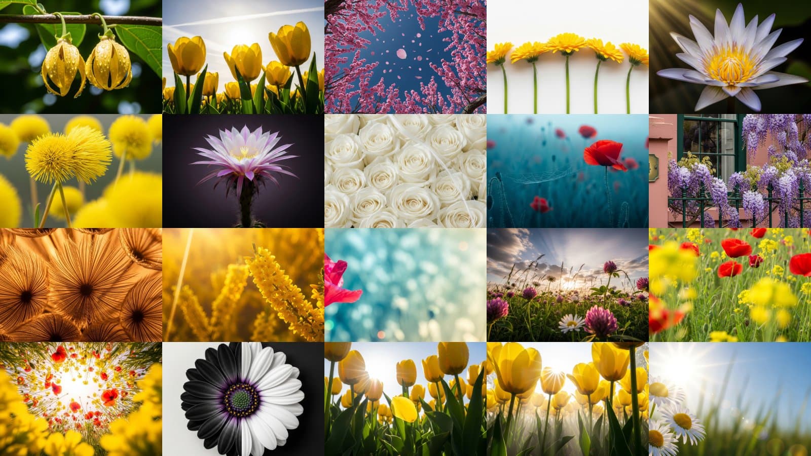 Vibrant Blooms, Natural Beauty