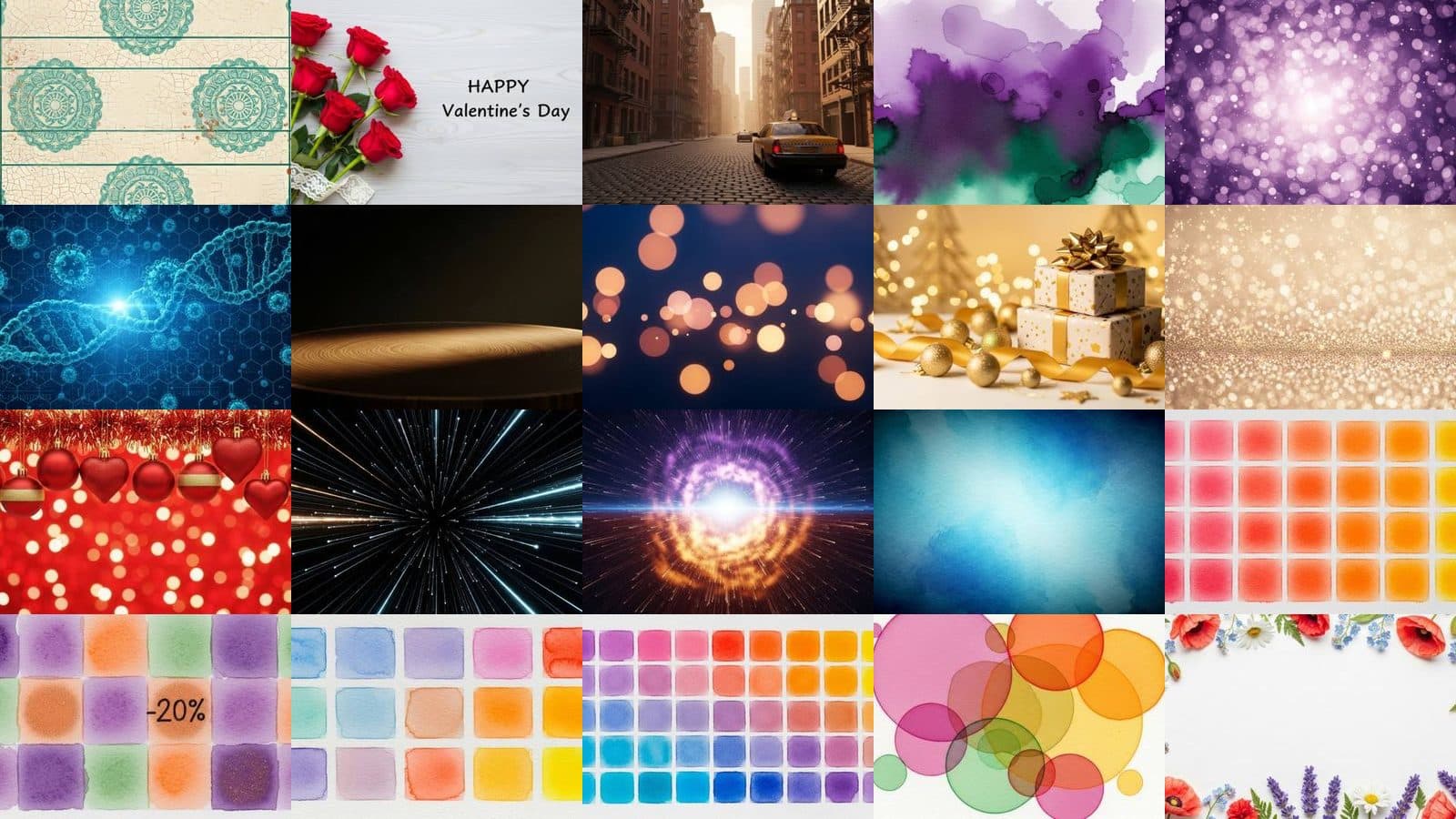 Vintage Backgrounds Collection