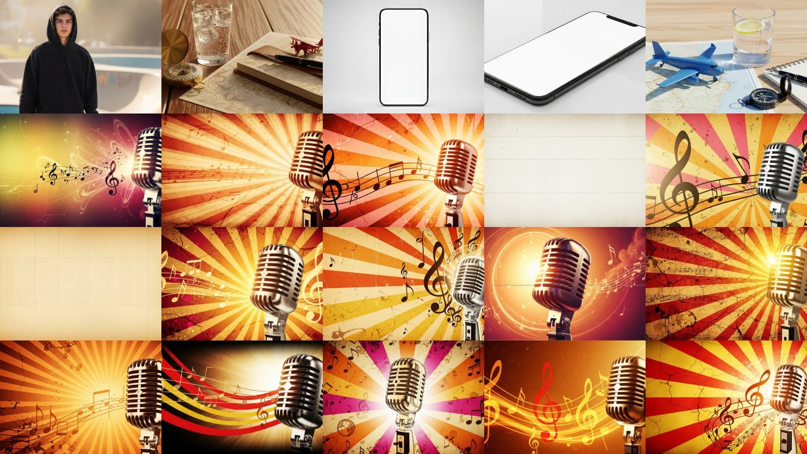 Vintage & Modern Objects Pack