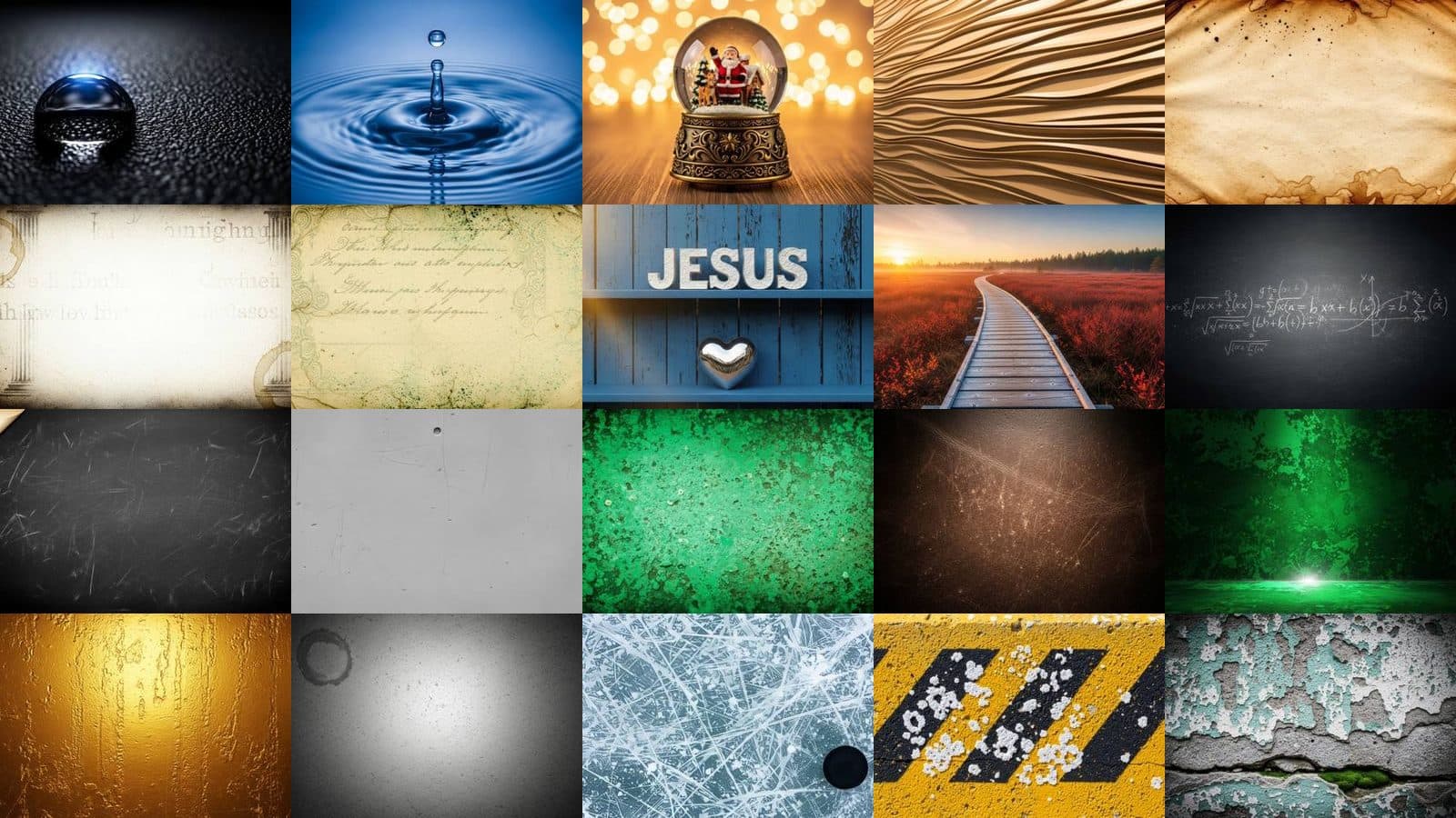 Water Backgrounds Collection