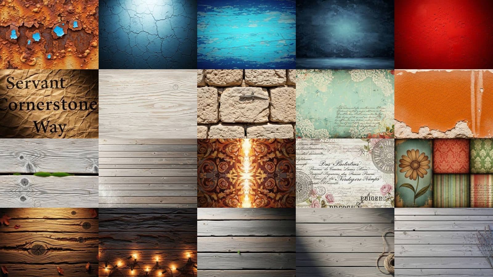 Weathered Backgrounds Collection