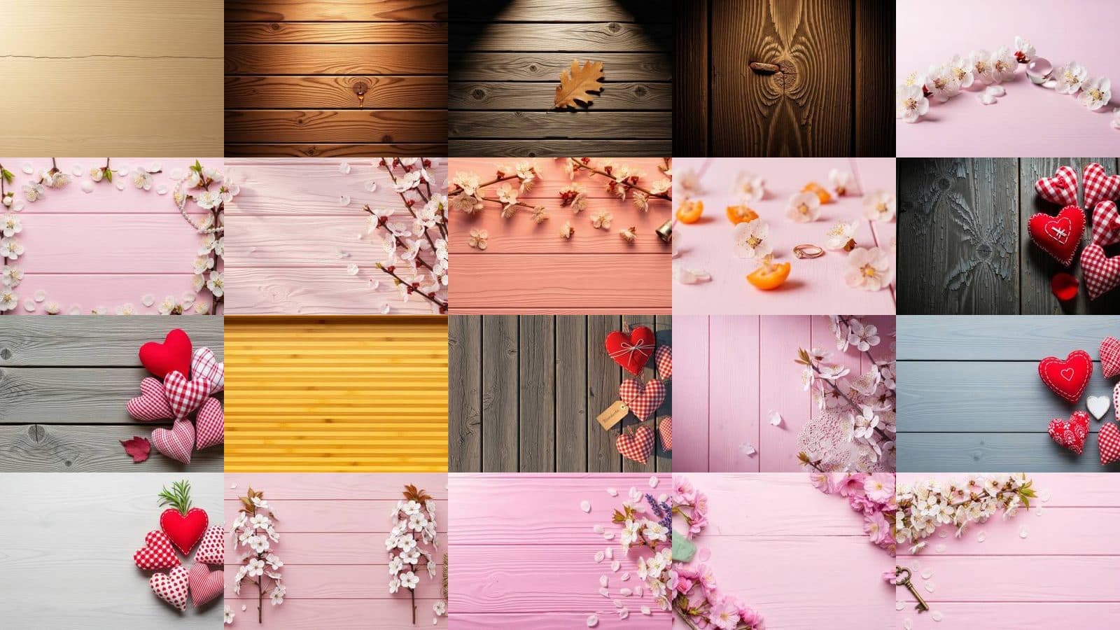 Wood Backgrounds Collection