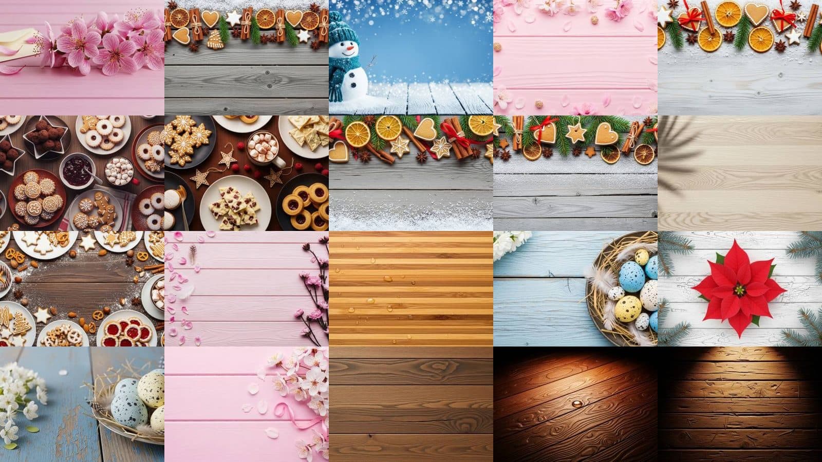 Wood Backgrounds Collection Vol. 4