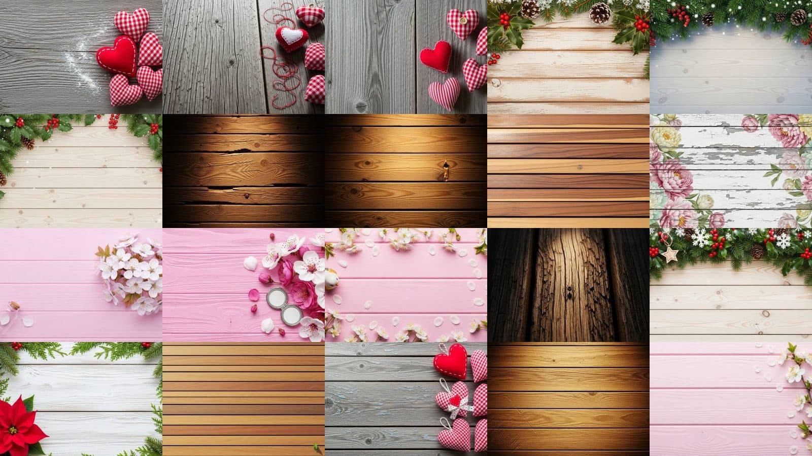 Wood Backgrounds Collection Vol. 6