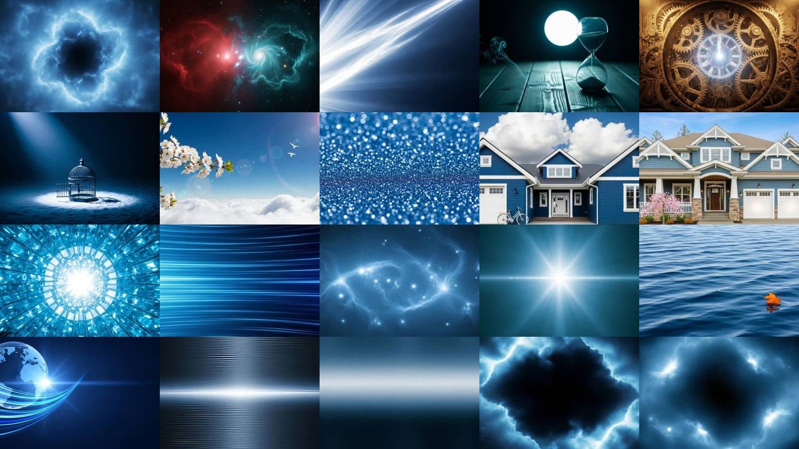 Blue Backgrounds Collection Vol. 2