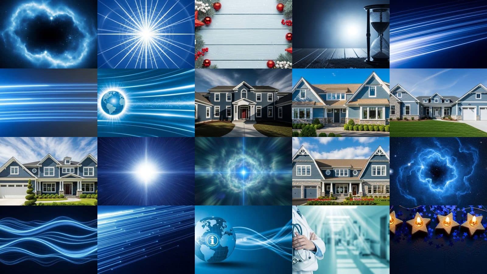 Blue Backgrounds Collection Vol. 3
