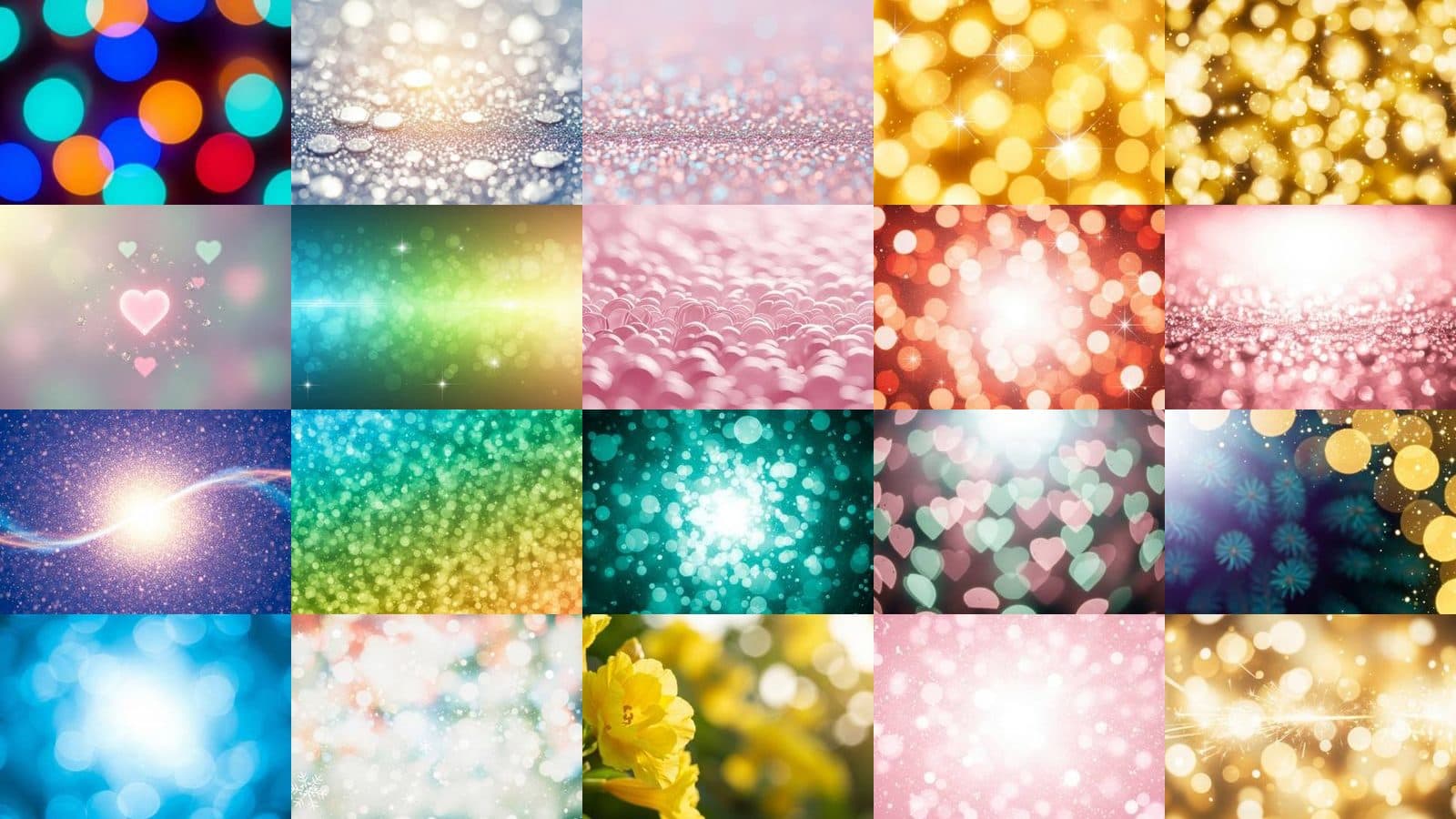 Bokeh Backgrounds Collection