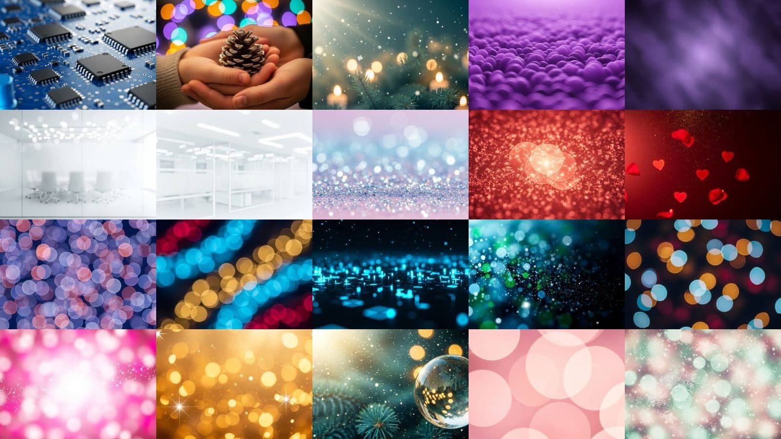 Bokeh Backgrounds Collection Vol. 2