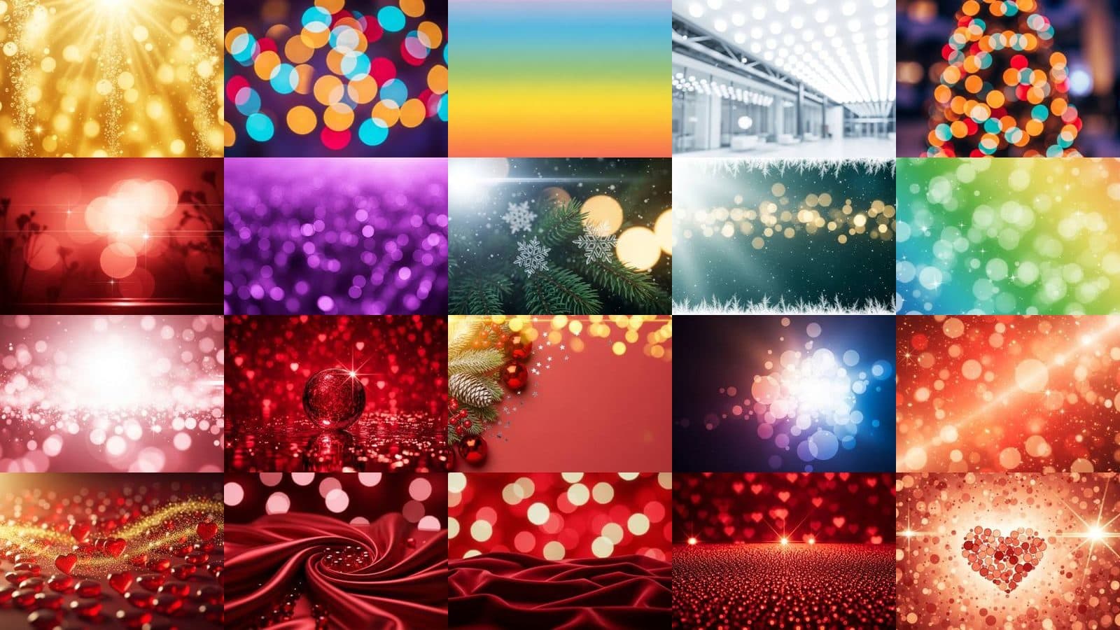 Bokeh Backgrounds Collection Vol. 5