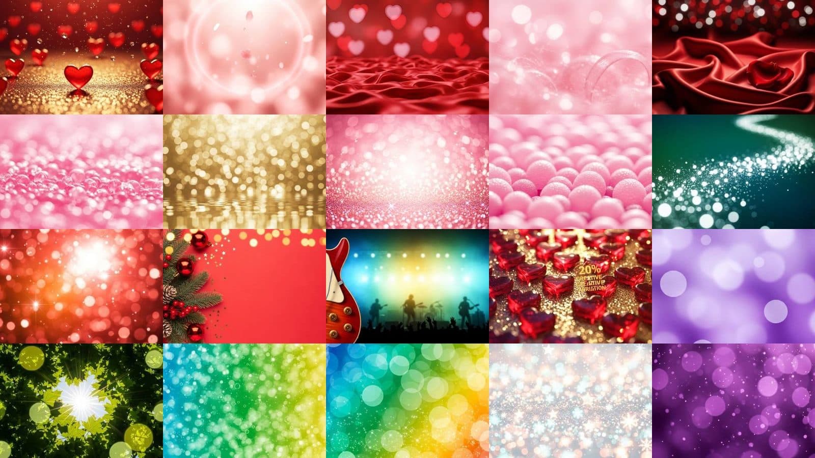 Bokeh Backgrounds Collection Vol. 6
