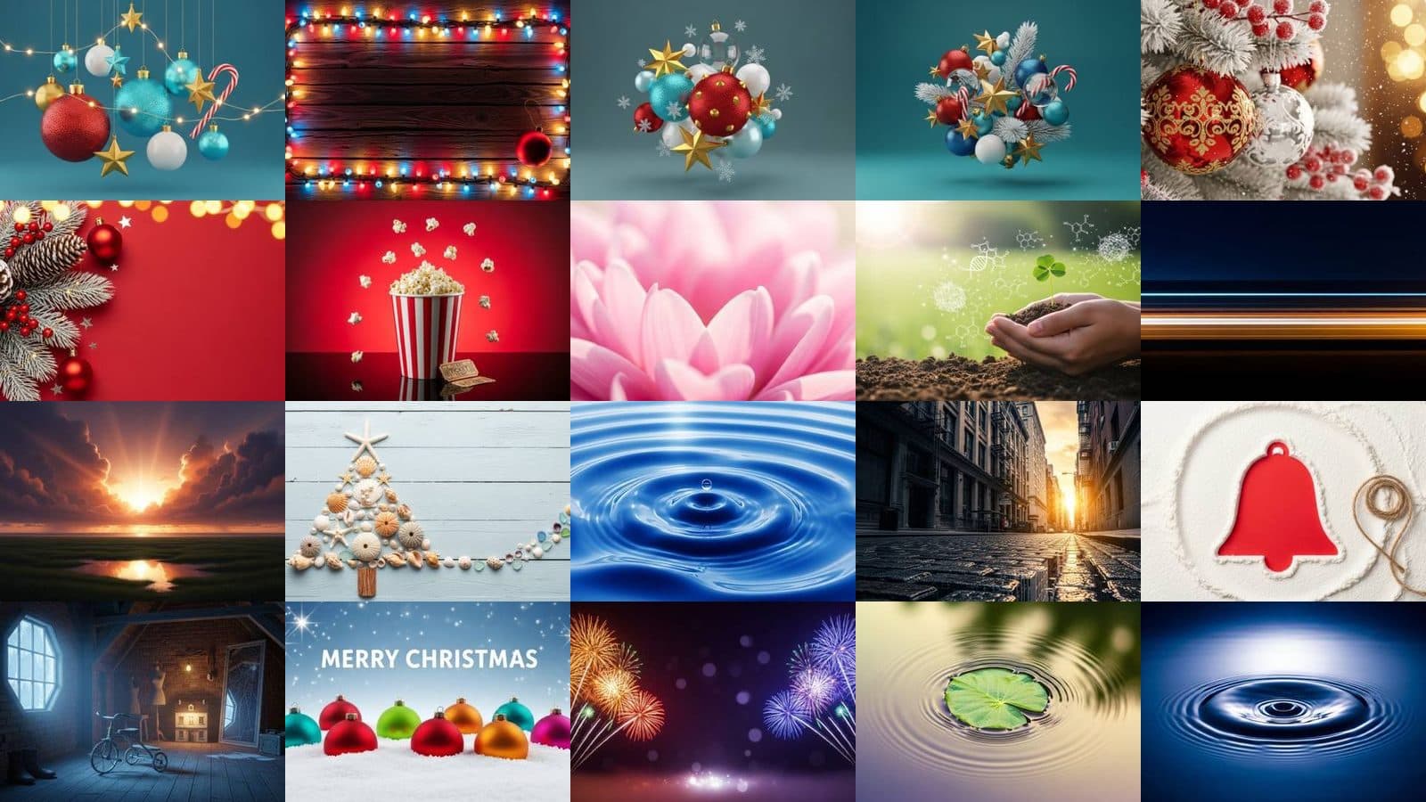 Christmas Backgrounds Collection