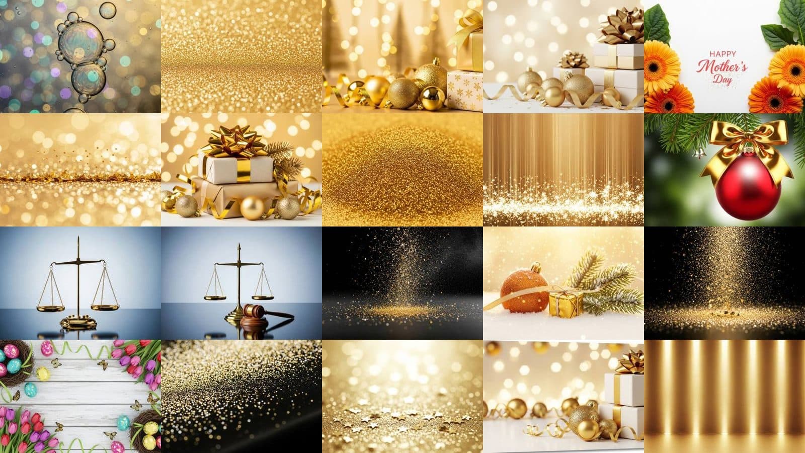 Gold Backgrounds Collection Vol. 2