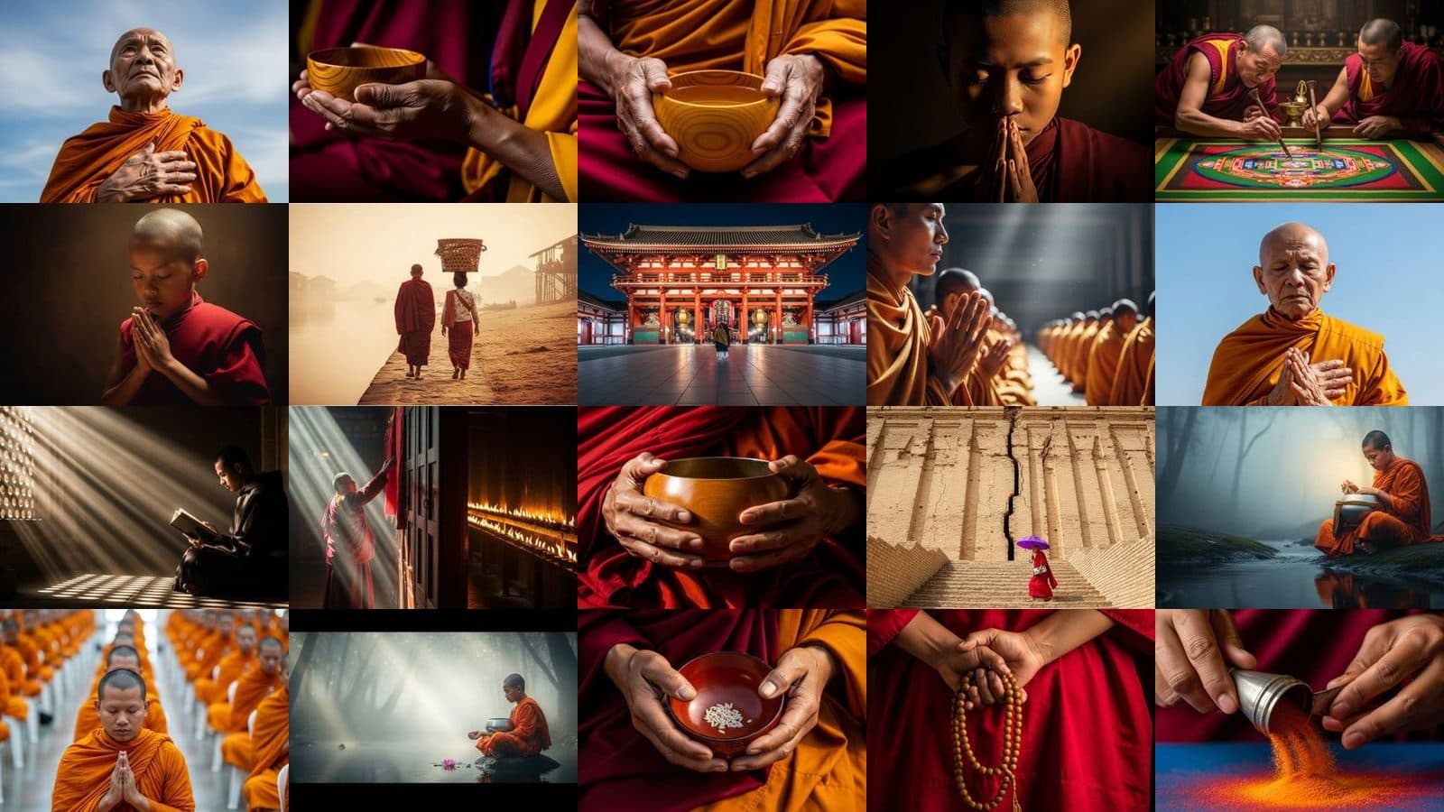Monk Buddhism Collection Vol. 2