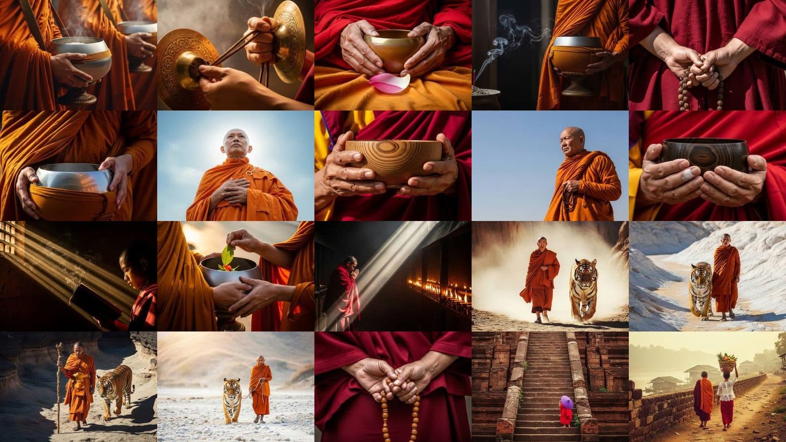 Monk Buddhism Collection Vol. 3