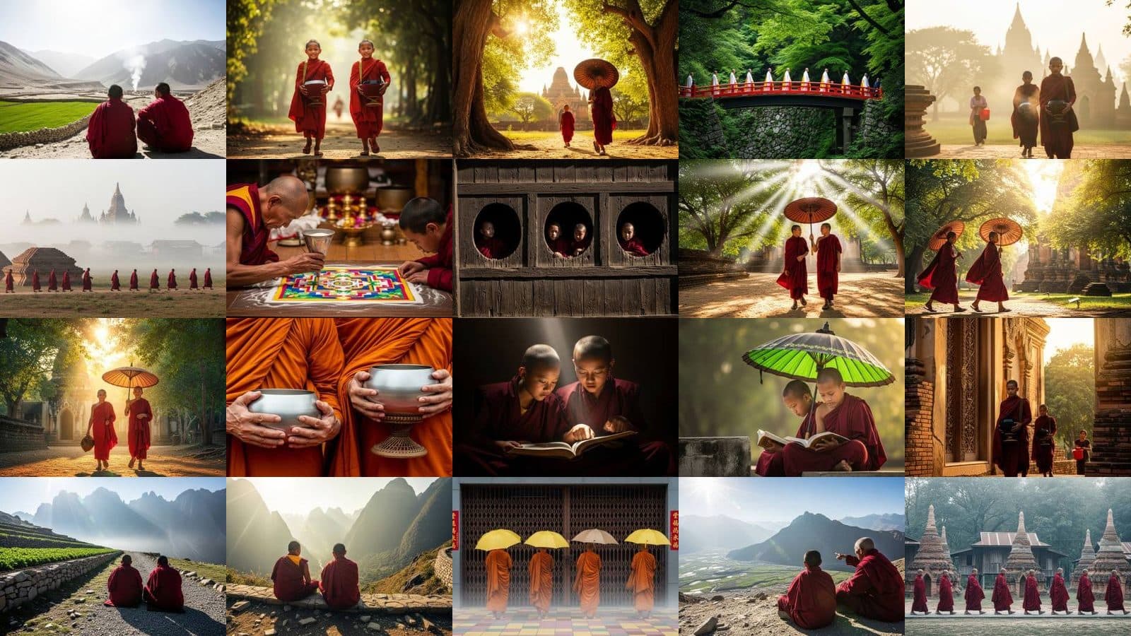 Monks Buddhism Collection Vol. 2
