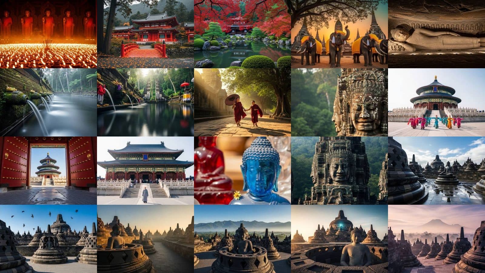 Temple Buddhism Collection