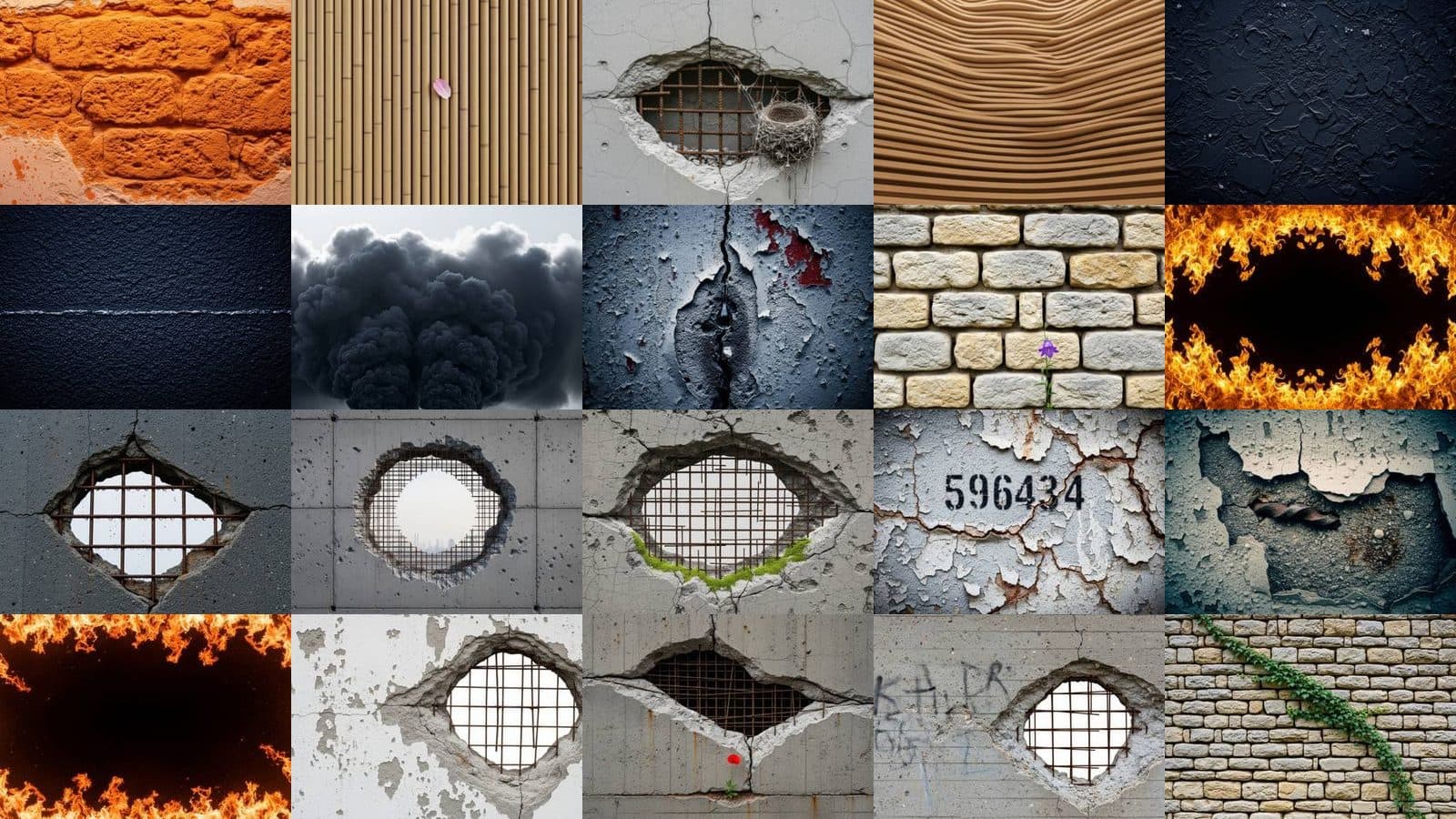 Wall Backgrounds Collection