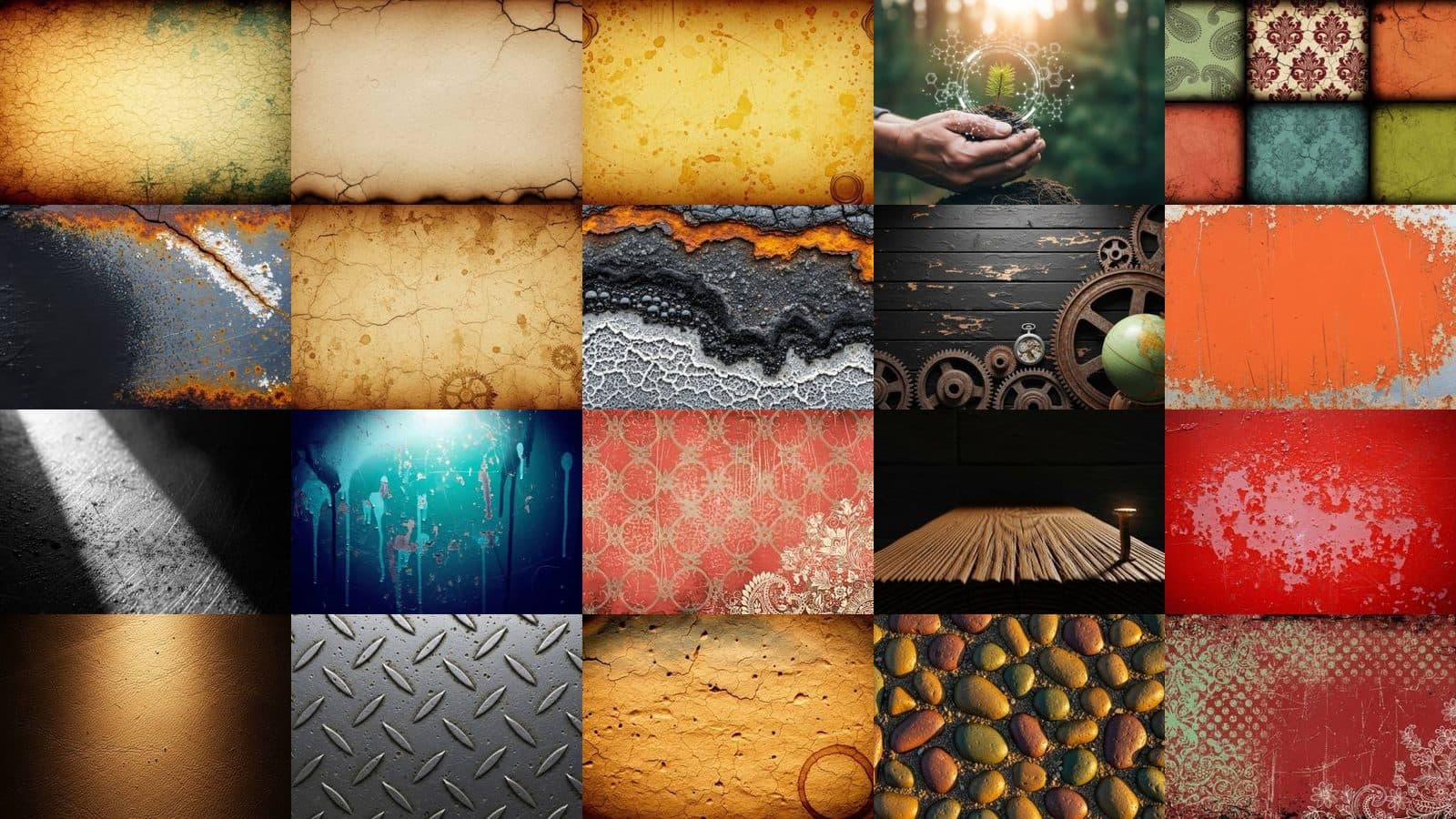 Weathered Backgrounds Collection