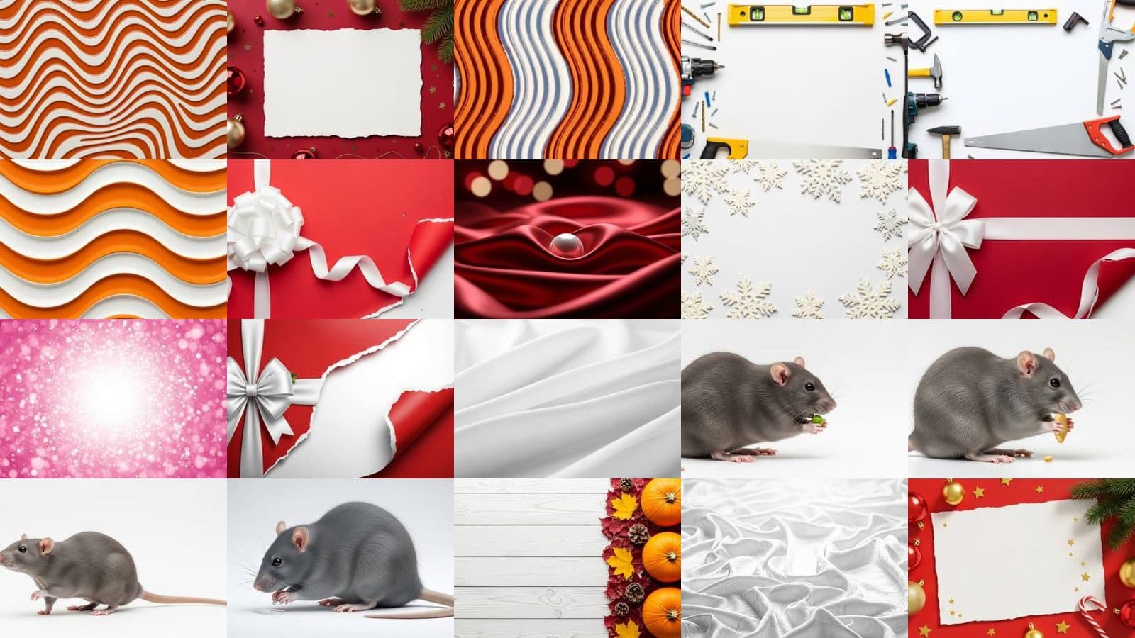 White Backgrounds Collection