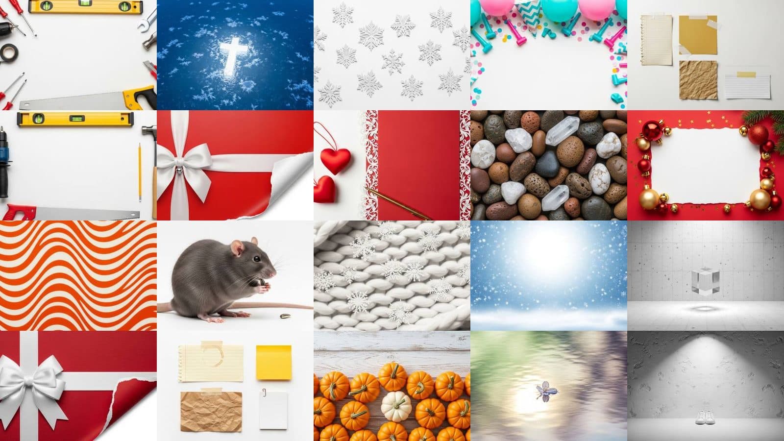 White Backgrounds Collection Vol. 3