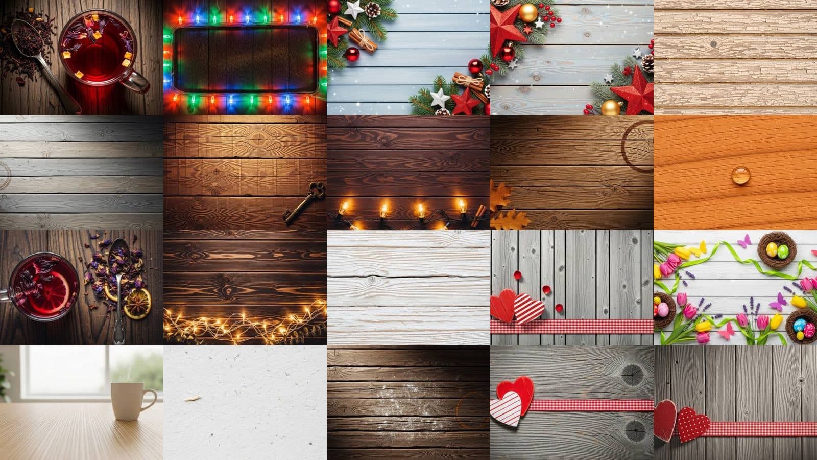 Wood Backgrounds Collection Vol. 3