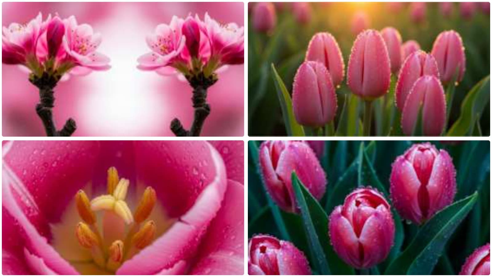 Blushing Blooms: A Macro Study