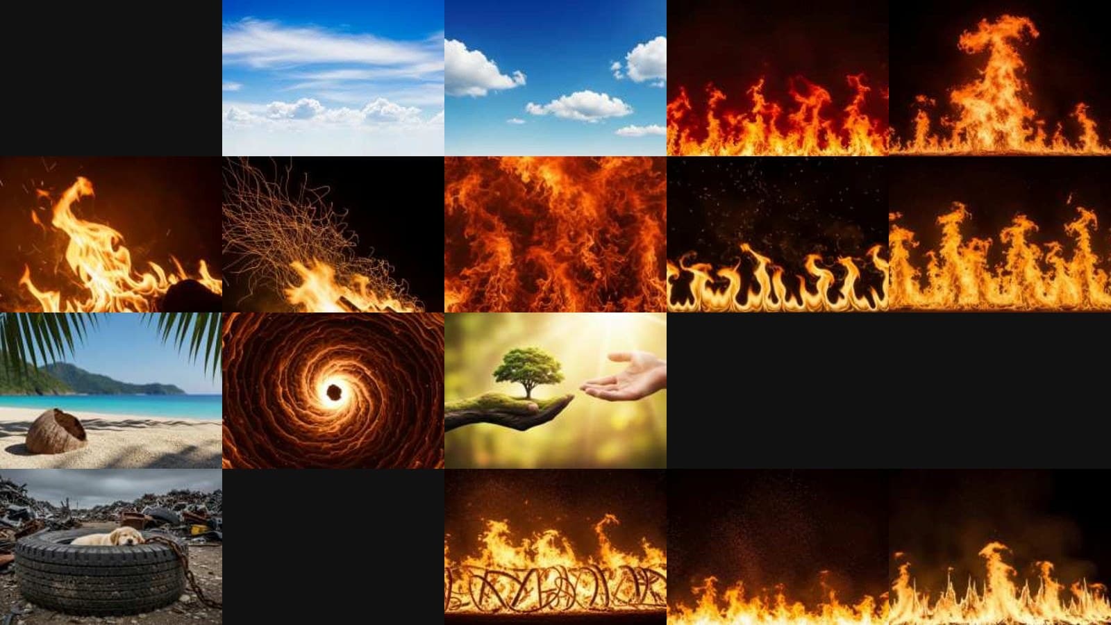 Cinematic Fire Environment Pack