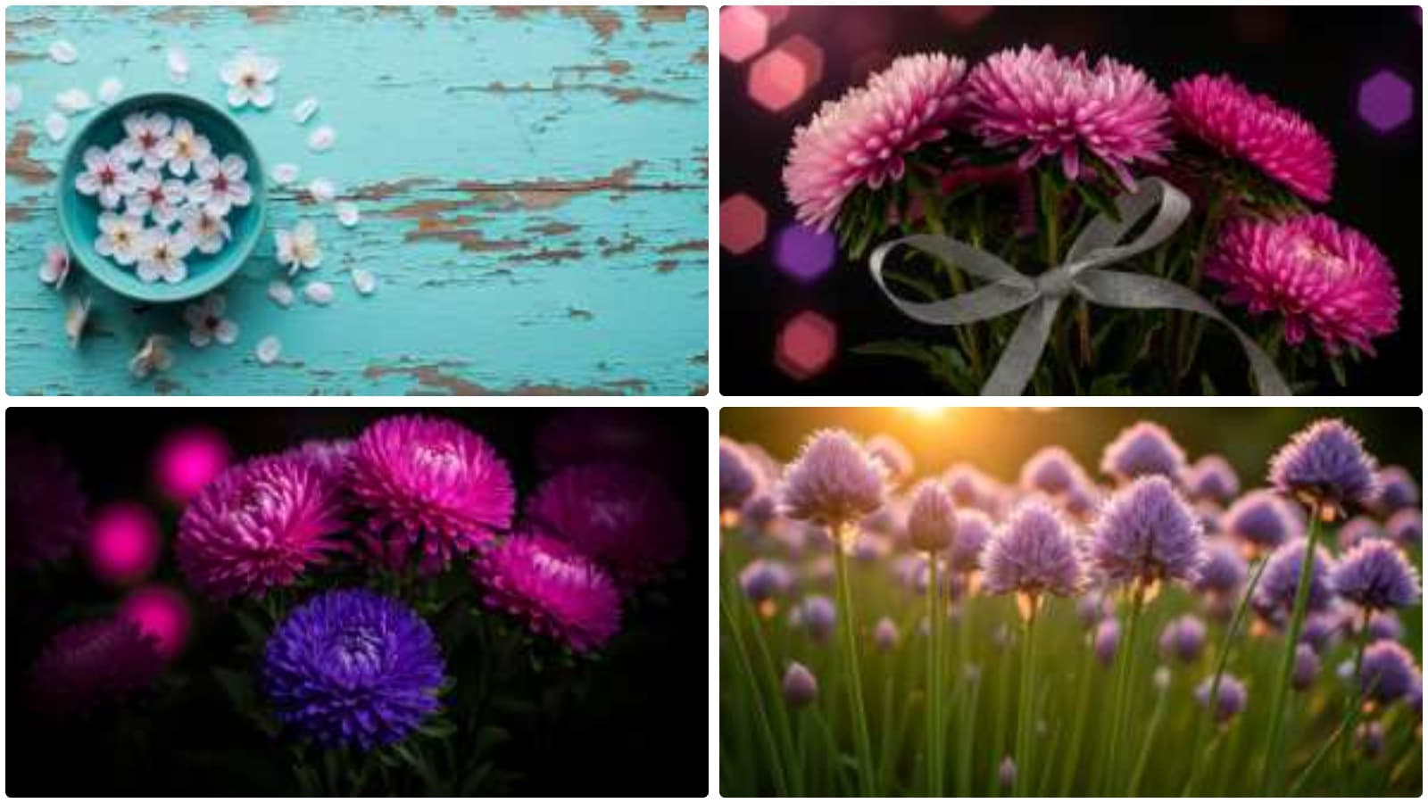Cinematic Floral Grandeur