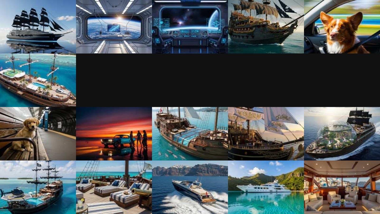 Dynamic Futuristic Transport Series