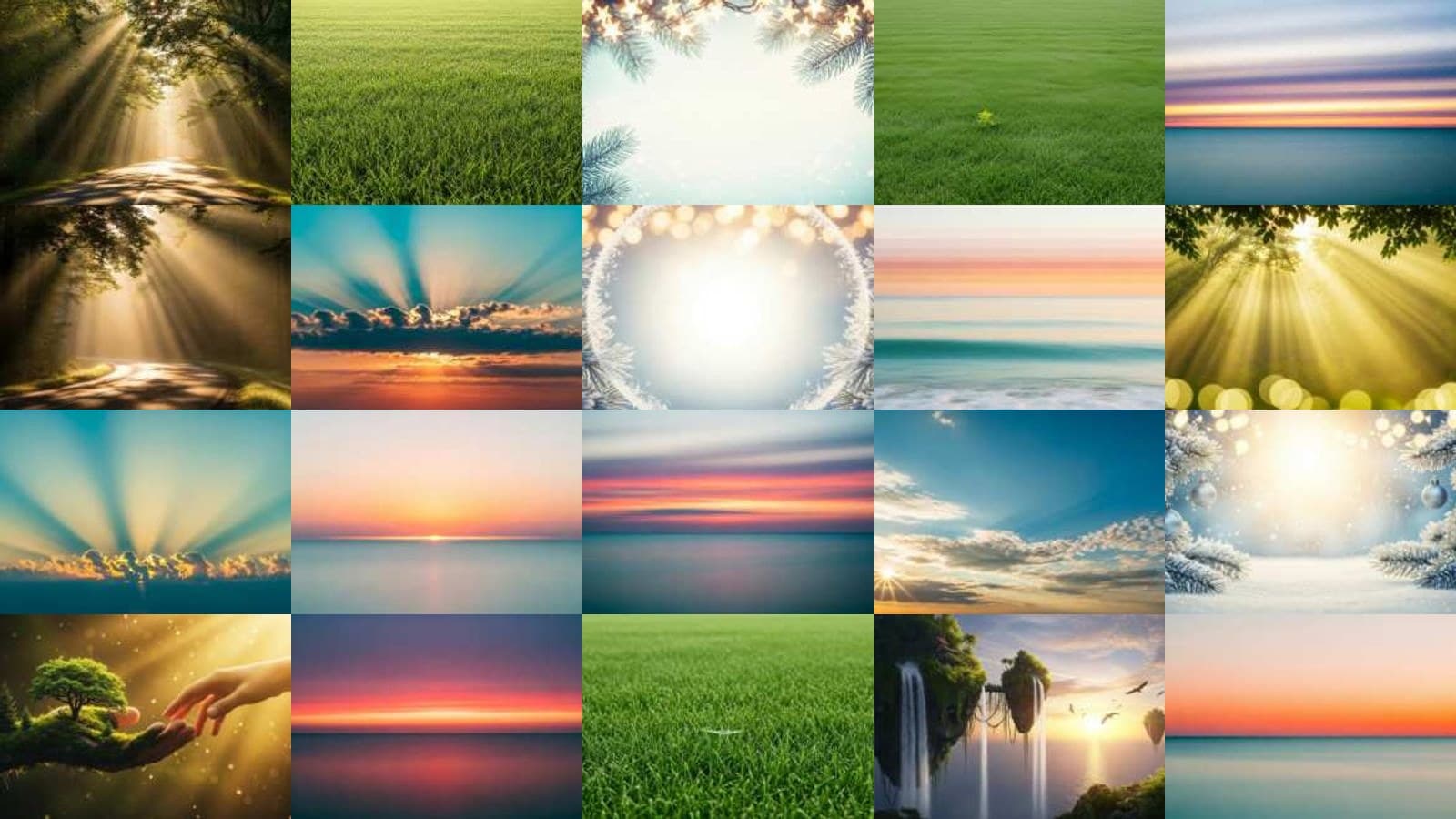 Ethereal & Emerald Nature Series