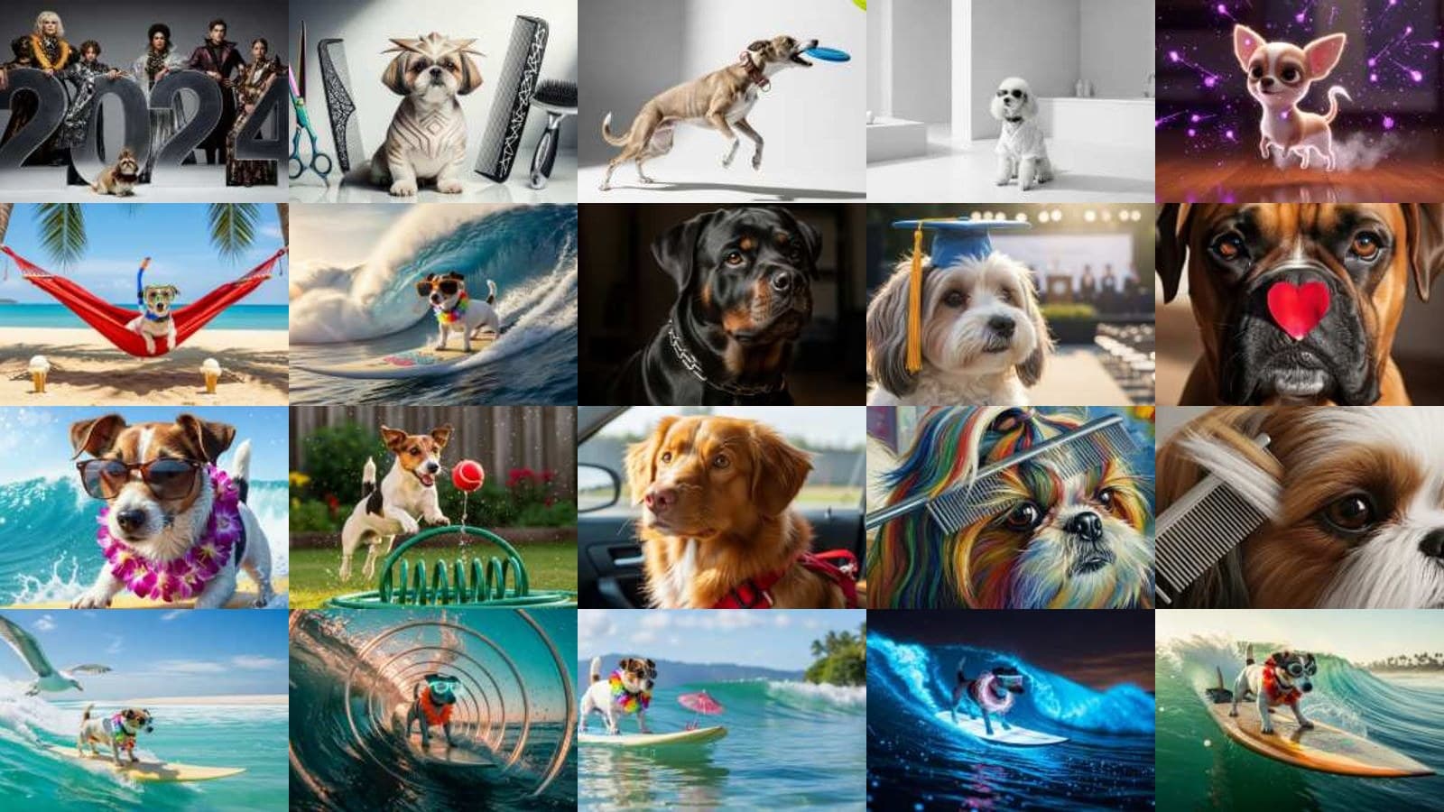 Fashion Dog Portraits Gallery Vol. 4