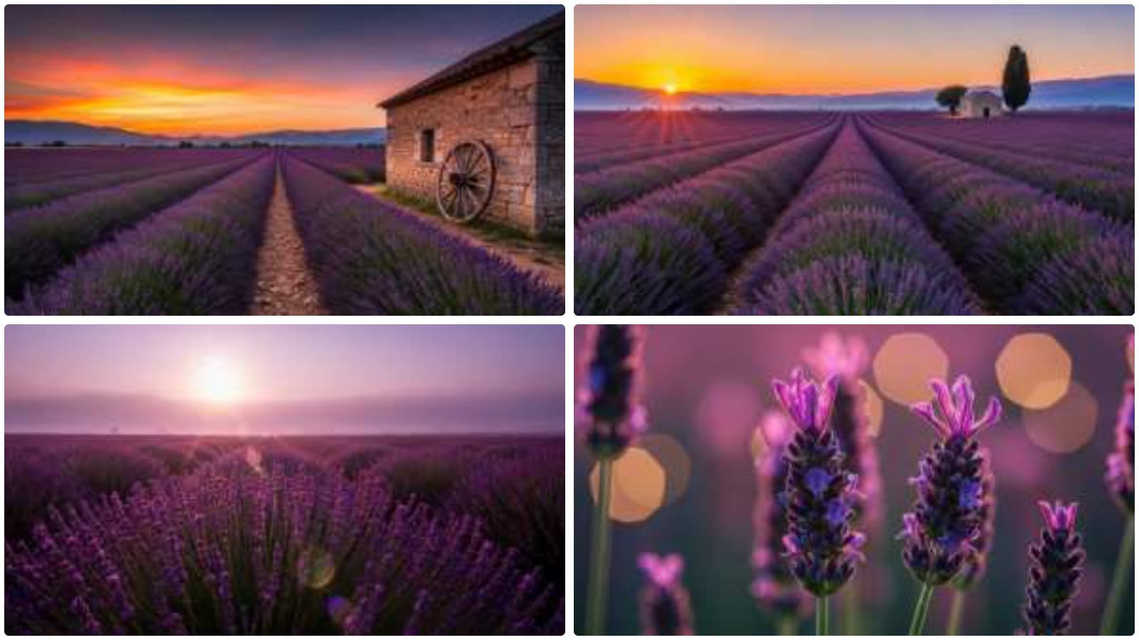 Floral Vistas, Golden Hours